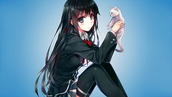 Anime, My Teen Romantic Comedy Snafu, Cute, Yukino Yukinoshita HD wallpaper