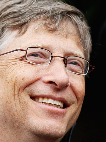 Bill Gates, Face , Captivating , Unique background HD phone wallpaper