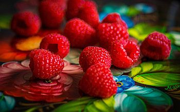 Raspberries, fruit, graphy, food HD wallpaper
