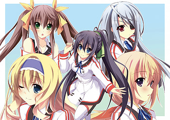 Infinite Stratos, cute, girls, anime, pretty HD wallpaper