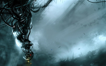 Portal 2 Glados HD wallpaper