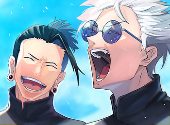 Suguru Geto & Satoru Gojo, Suguru Geto, Satoru Gojo, Anime, Jujutsu Kaisen, Gojo & Geto HD wallpaper