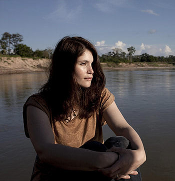 Actress, Gemma Arterton, outdoor HD phone wallpaper