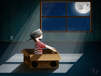 Boxcar Illustration, artist, artwork, behance, digital-art HD wallpaper