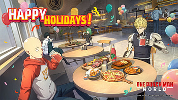 One Punch Man World Holiday Celebration, video game, One Punch Man World HD wallpaper