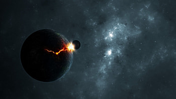 Landscape, Planets, Universe HD wallpaper