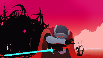 Hyper Light Drifter, Indie wonderland, Ninja blues, Gaming exploration HD wallpaper