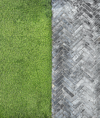 Grass, View From Above, Road, Texture, Textures, Bricks HD phone wallpaper