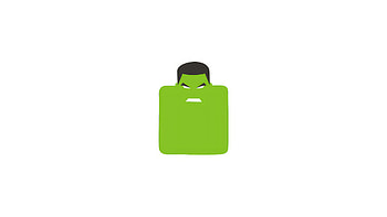 Hulk Minimal Doddle , hulk, superheroes, minimalism, minimalist, artist, artwork, digital-art, behance HD wallpaper