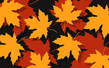 Maple leaf, autumn, digital art HD wallpaper