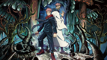 Yuji Itadori and Ryomen Sukuna, Jujutsu Kaisen HD wallpaper