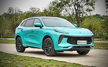 Dongfeng Forthing T5 EVO, R, crossovers, 2021 cars, turquoise cars, chinese cars, Dongfeng HD wallpaper