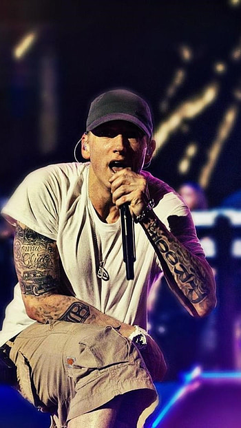 Eminem, On stage performance, Sony Xperia HD phone wallpaper
