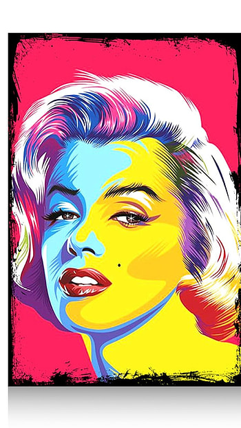 P O P, Marilyn Monroe, Pop Art HD phone wallpaper