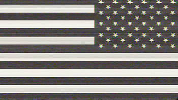 ACIREMA fo SETATS DETINU, flag, USA, TV, monochrome HD wallpaper