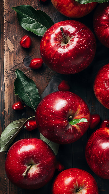 Crisp Red Apples - Fresh Fruit, apple HD phone wallpaper