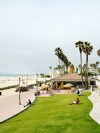 Huntington Beach, Fun weekend, California HD phone wallpaper