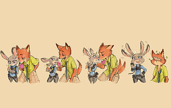 Zootopia Artwork, zootopia, movies, animated-movies, cartoons, 2016-movies, artwork HD wallpaper