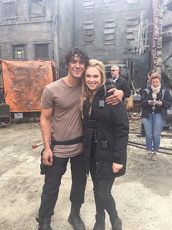 The 100, Season 4 set visits, Revealing details, Behind the scenes HD phone wallpaper