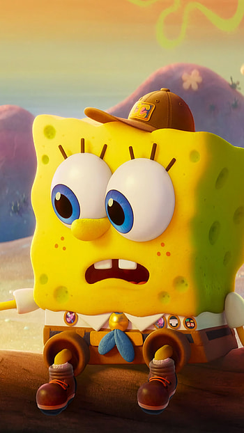 spongebob, doodlebob, doodle bob HD phone wallpaper