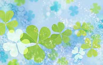 :), blue, green, clover, texture, card, st patrick, pattern, trifoi HD wallpaper