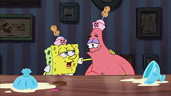 SpongeBob and Patrick , High resolution, Animated characters HD wallpaper