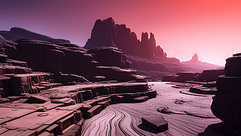 Cosmo Canyon, landscape, video game, Final Fantasy VII HD wallpaper