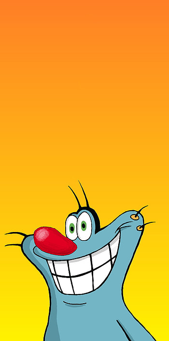 Oggy and the cocorache, art, cartoon, oggy and the cocorachers, blue cat, cute, vibes, jack, kitty, nick, illustrated, xilans, calming, cat, drawing, funny cartoon, creativity, pet HD phone wallpaper