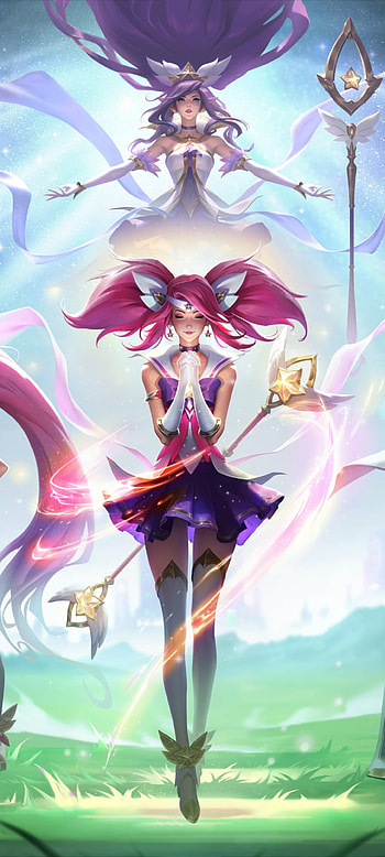 League of Legends Magical Star Guardians , video game, League Of Legends HD phone wallpaper