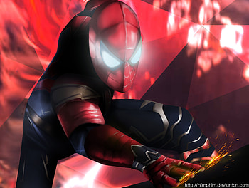 Spiderman New Suit In Avengers Infinity War Artwork, spiderman, avengers-infinity-war, infinity-war, 2018-movies, artwork, artist, digital-art, deviantart HD wallpaper
