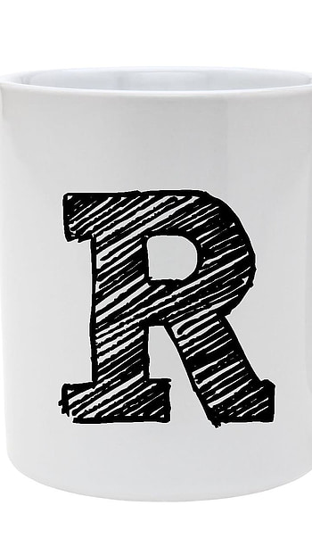 R Name Ka, Black Letter HD phone wallpaper