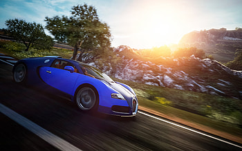 Bugatti Veyron 5, bugatti-veyron, cars HD wallpaper