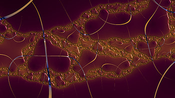 Trippy Psychedelic Fractal, trippy, psychedelic, aesthetic, Abstract, fractal HD wallpaper