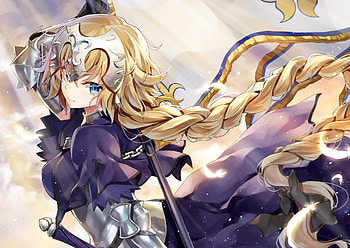 Fate apocrypha, jeanne d"Arc, ruler HD wallpaper