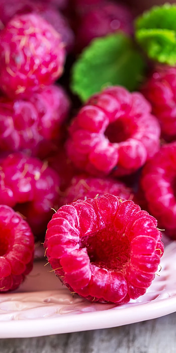 Food, Raspberry, Background HD phone wallpaper