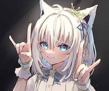 Shirakami Fubuki, hololive, Shirakami Fubuki, Anime, Virtual Youtuber HD wallpaper