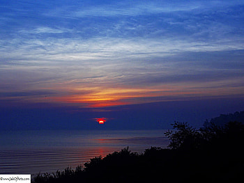 Lake Erie Sunrise, sea, erie, water, lake, sunset, sunrise, ocean HD wallpaper