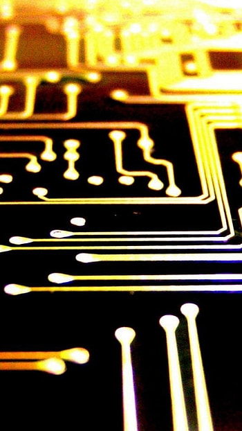 Printed Circuit Board Lockscreen 6 Plus ... HD phone wallpaper