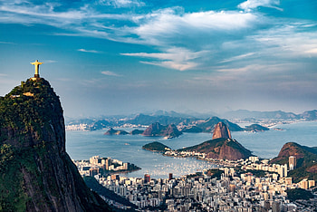 Christ the Redeemer, que backdrop, Majestic wonder, paradise HD wallpaper