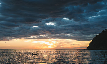 Fisherman, Gulf of Fonseca HD wallpaper