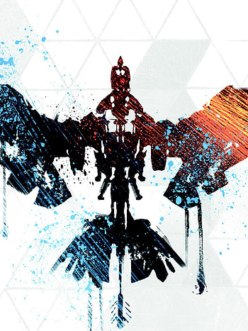 Horizon Zero Dawn, Artwork, Logo HD phone wallpaper