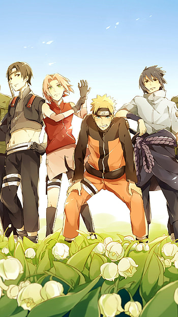 Sakura Haruno, Sasuke Uchiha, Naruto Uzumaki, Anime, Naruto, Naruto & Sasuke HD phone wallpaper