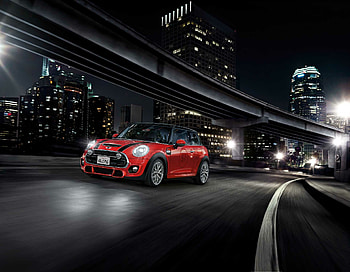 MINI Cooper auto, John Cooper Works, Carbon fiber trim, Stylish design HD wallpaper