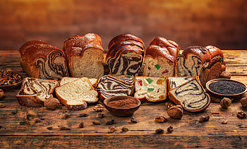 Cake, bread, food, roll HD wallpaper