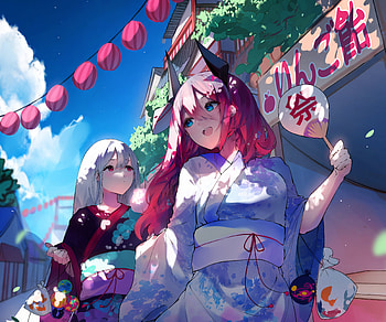 Anime, friends HD wallpaper