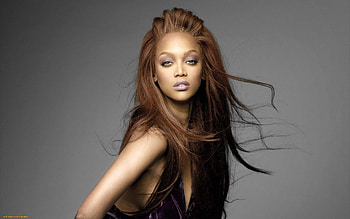 Tyra Banks, Trendsetter, Influential figure, Stylish poses HD wallpaper