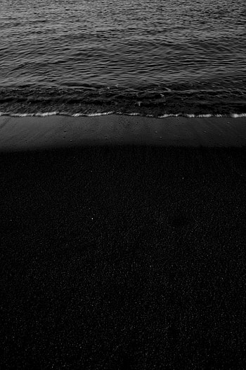 Nature, Shore, Bank, Ocean, Bw, Chb, Surf, Wave HD phone wallpaper