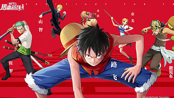 Monkey D. Luffy One Piece Fighting Path HD wallpaper