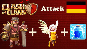 Clash of Clans: Only barbarian king + healers attack [German/Deutsch] - YouTube HD wallpaper