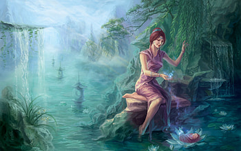 Girls, Fantasy HD wallpaper